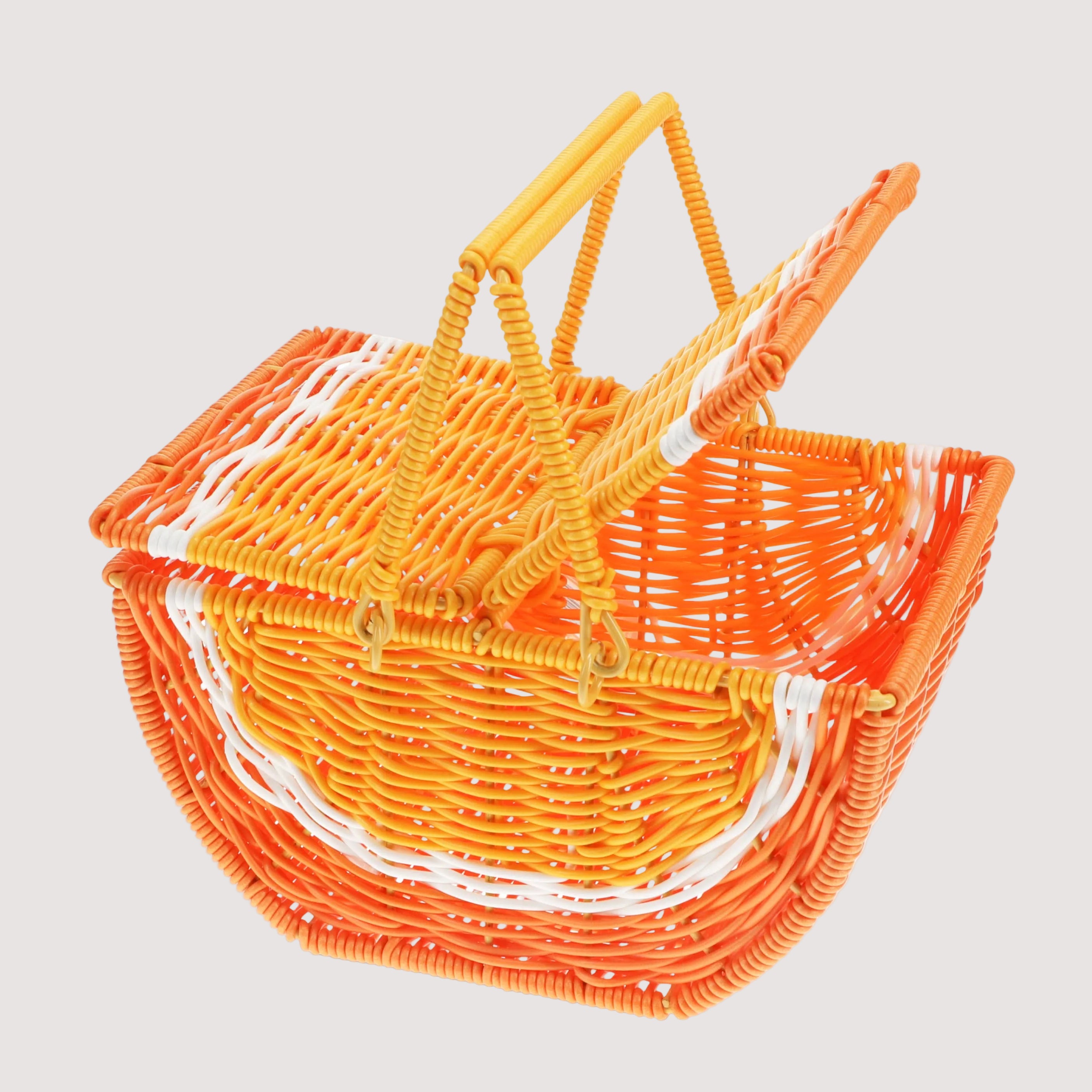 Little Fruit Picnic Basket - Orange
