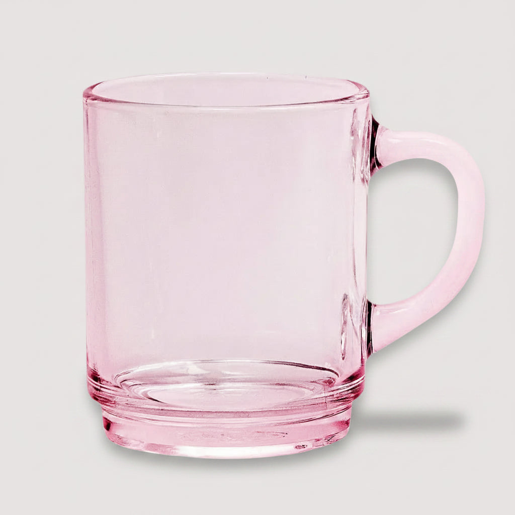 Versailles Coffee Glass Pink