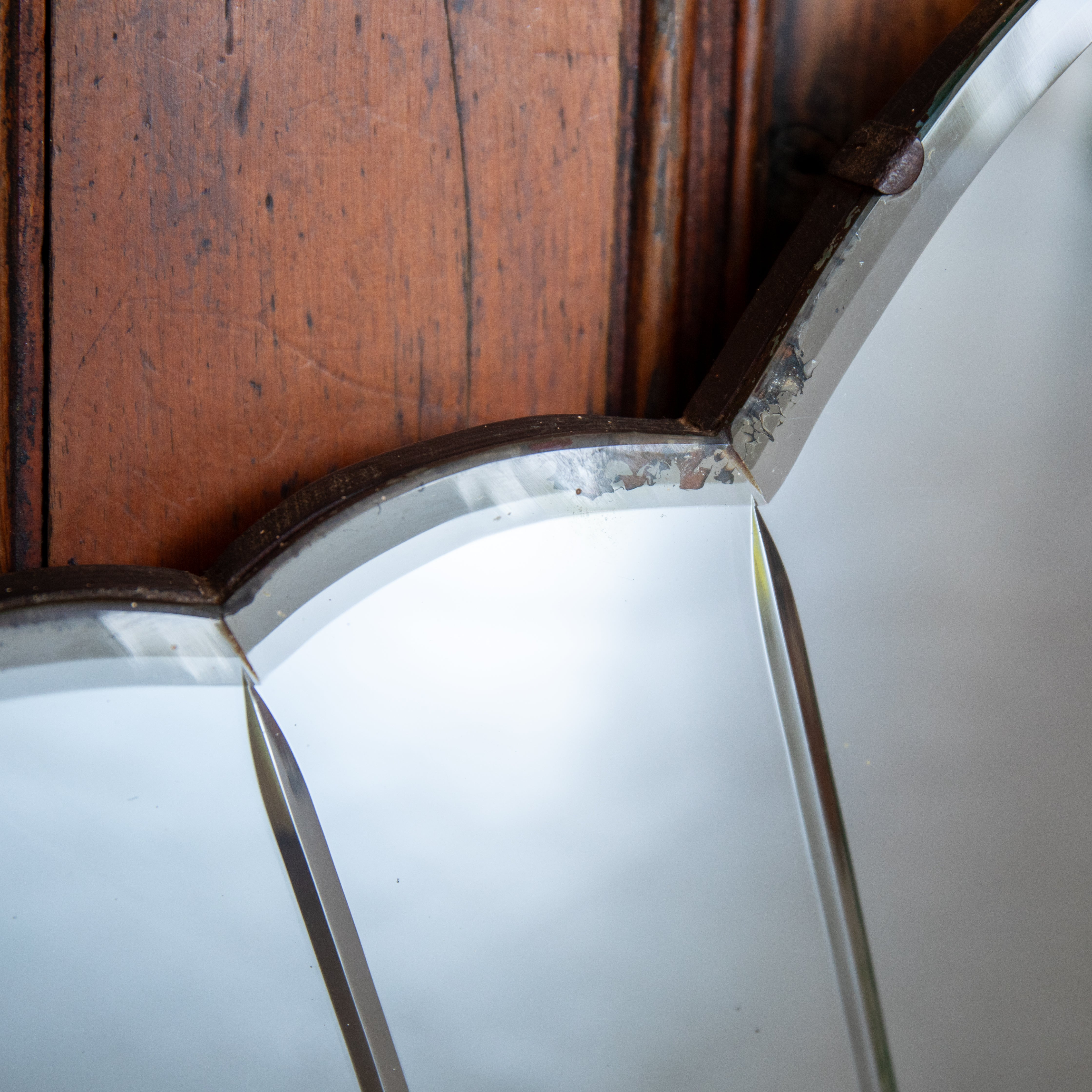 Art Deco Fan Mirror