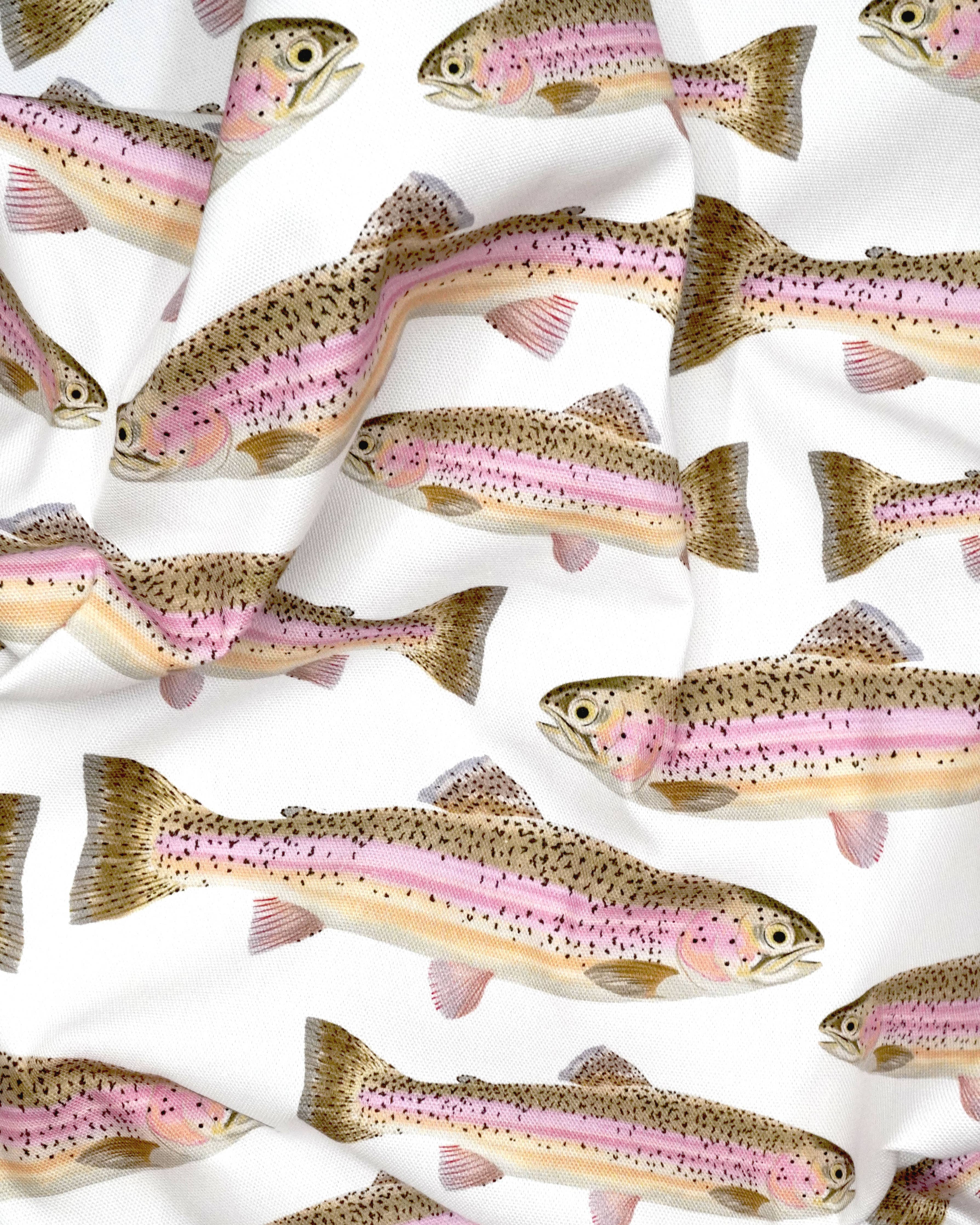 Rainbow Trout Tea Towel