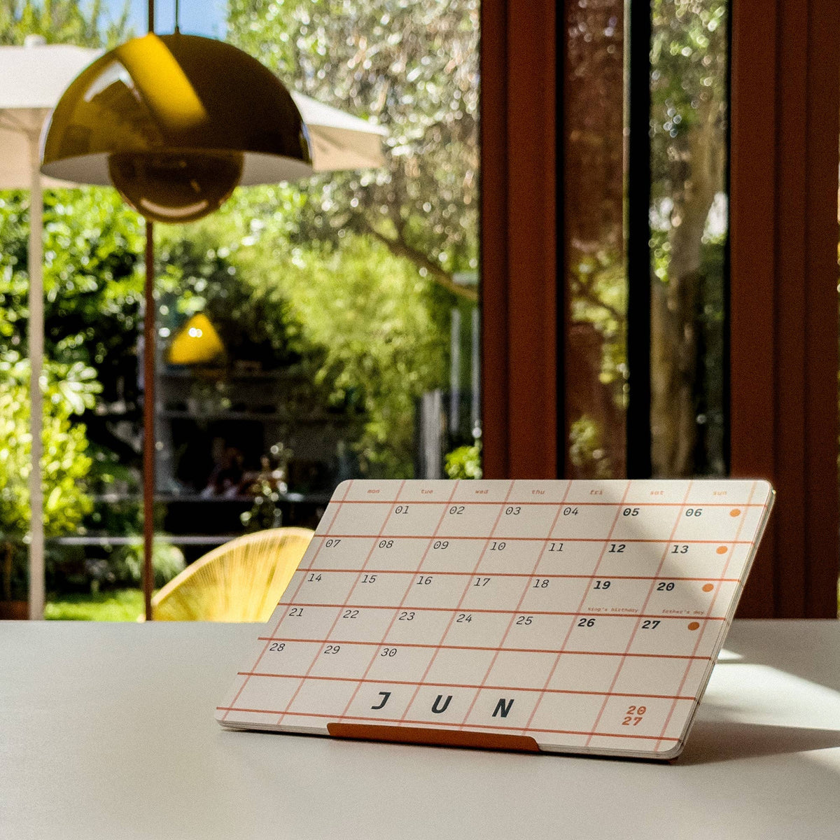 Mat Cuk 2027 Squared Desk Calendar