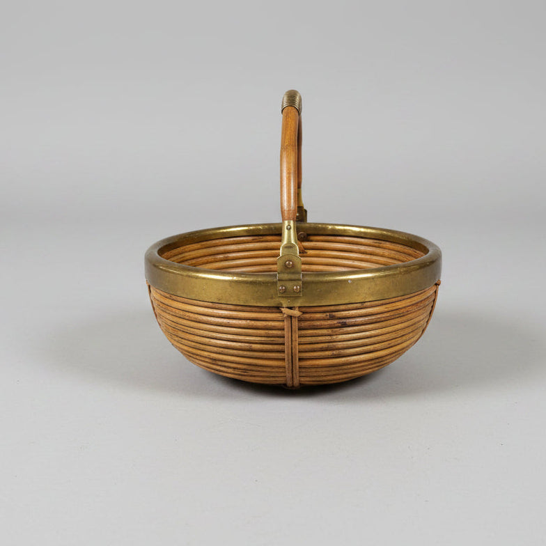Gabriella Crespi Pencil Reed Fruit Bowl