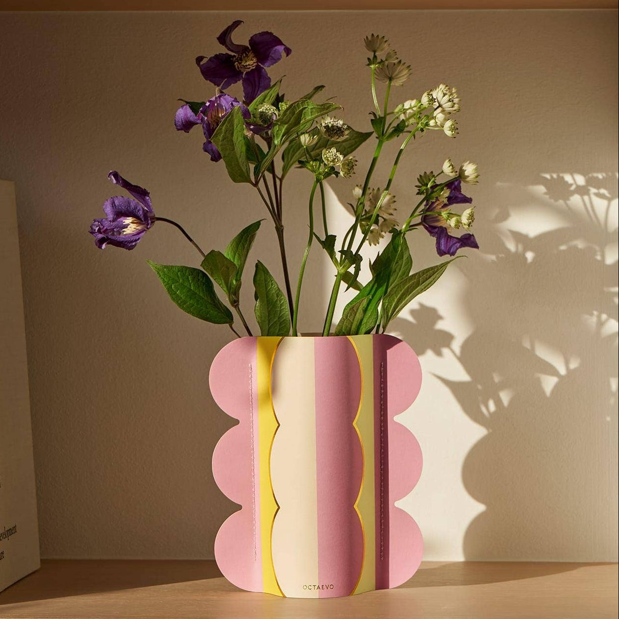 Mini Paper Vase Riviera Wave