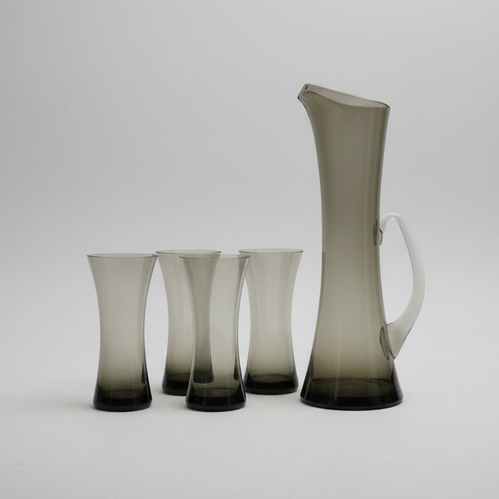 Whitefriars Smoked Pitcher Set