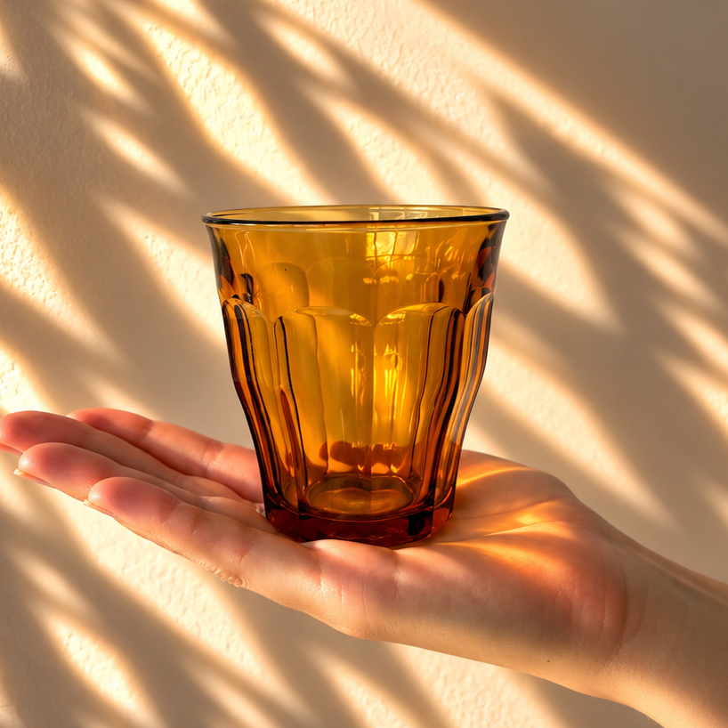 Picardie Tumbler Amber