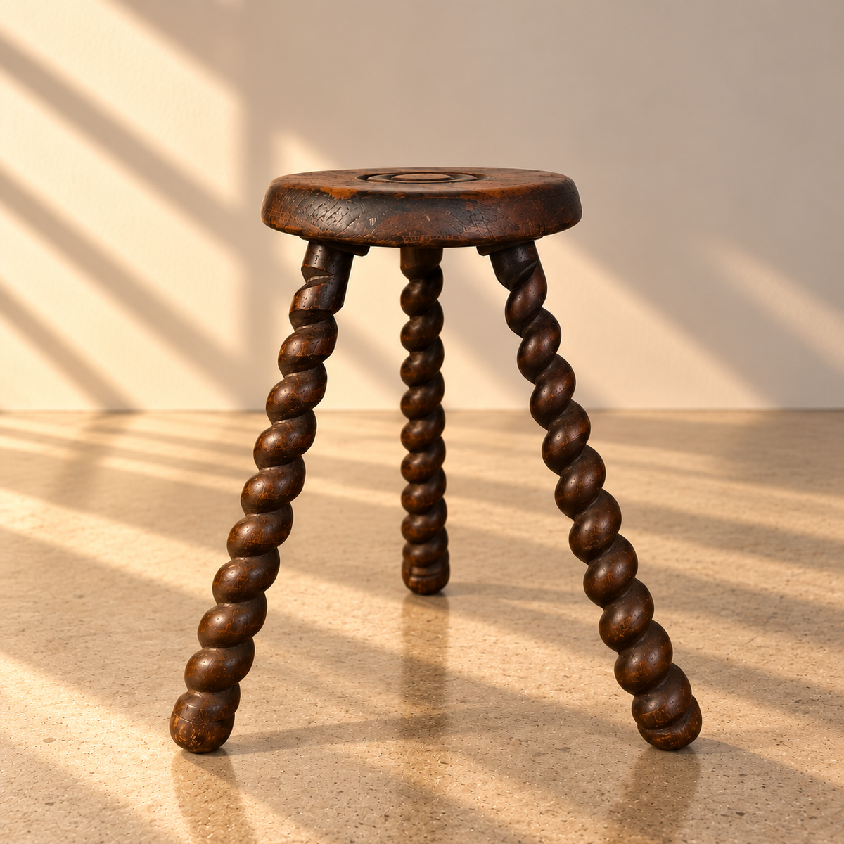 Barley Twist Stool