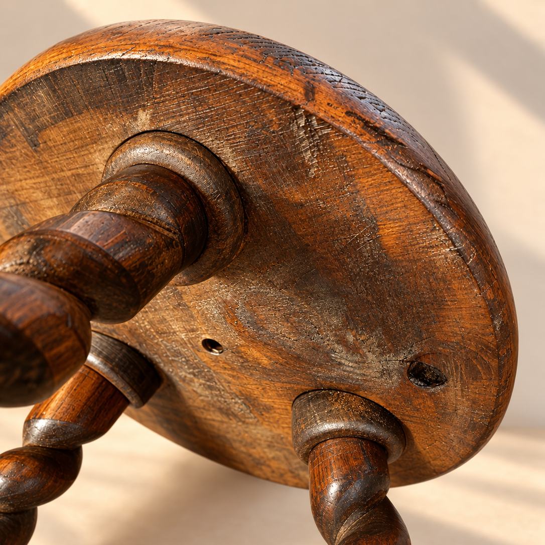 Barley Twist Stool
