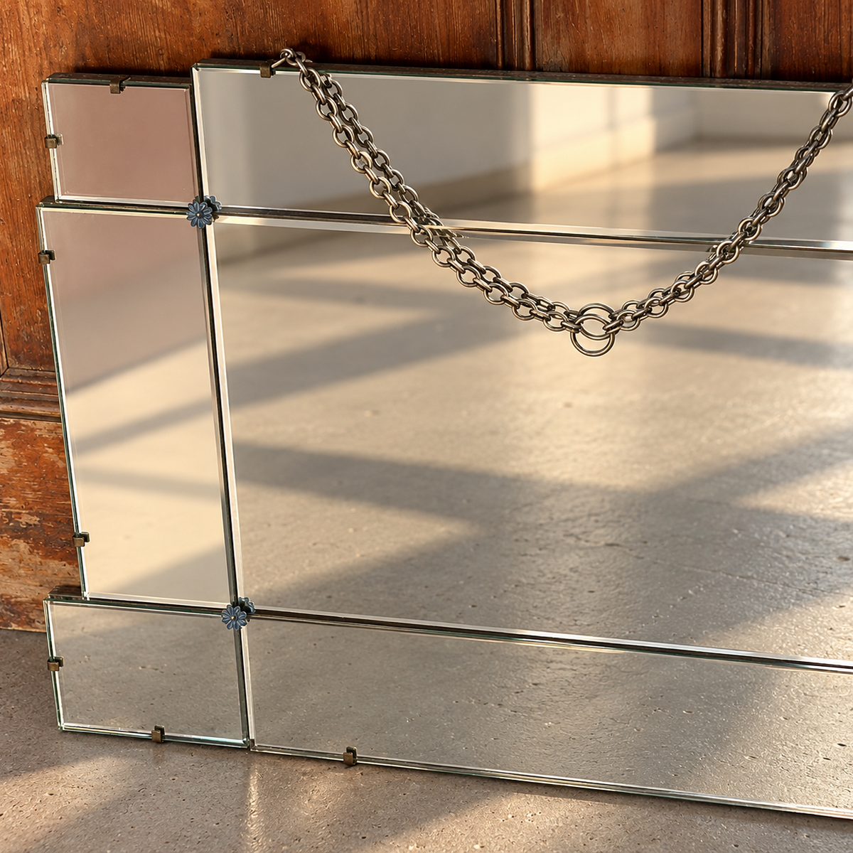 Art Deco Sectional Mirror