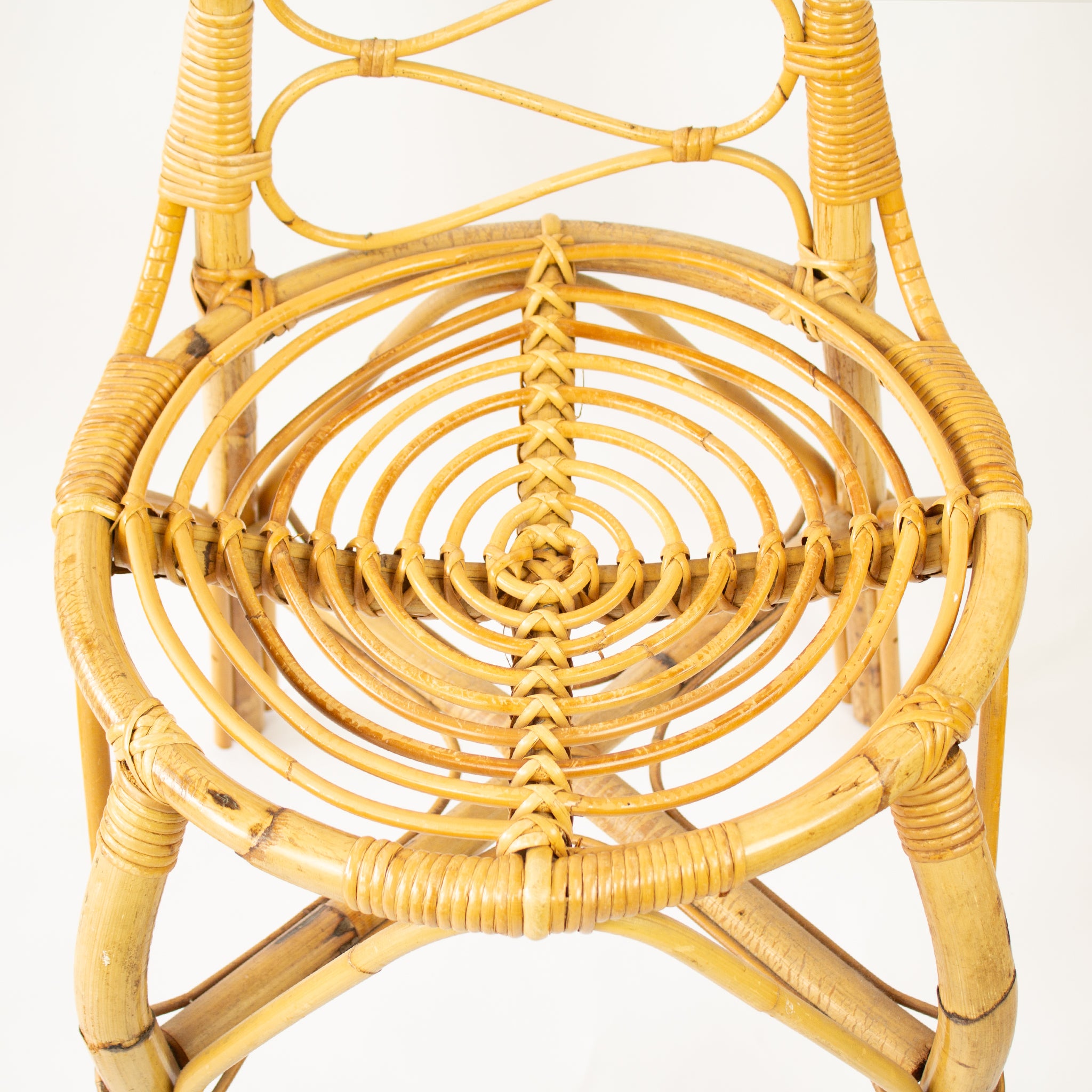 Bonacina bamboo High Back Chair