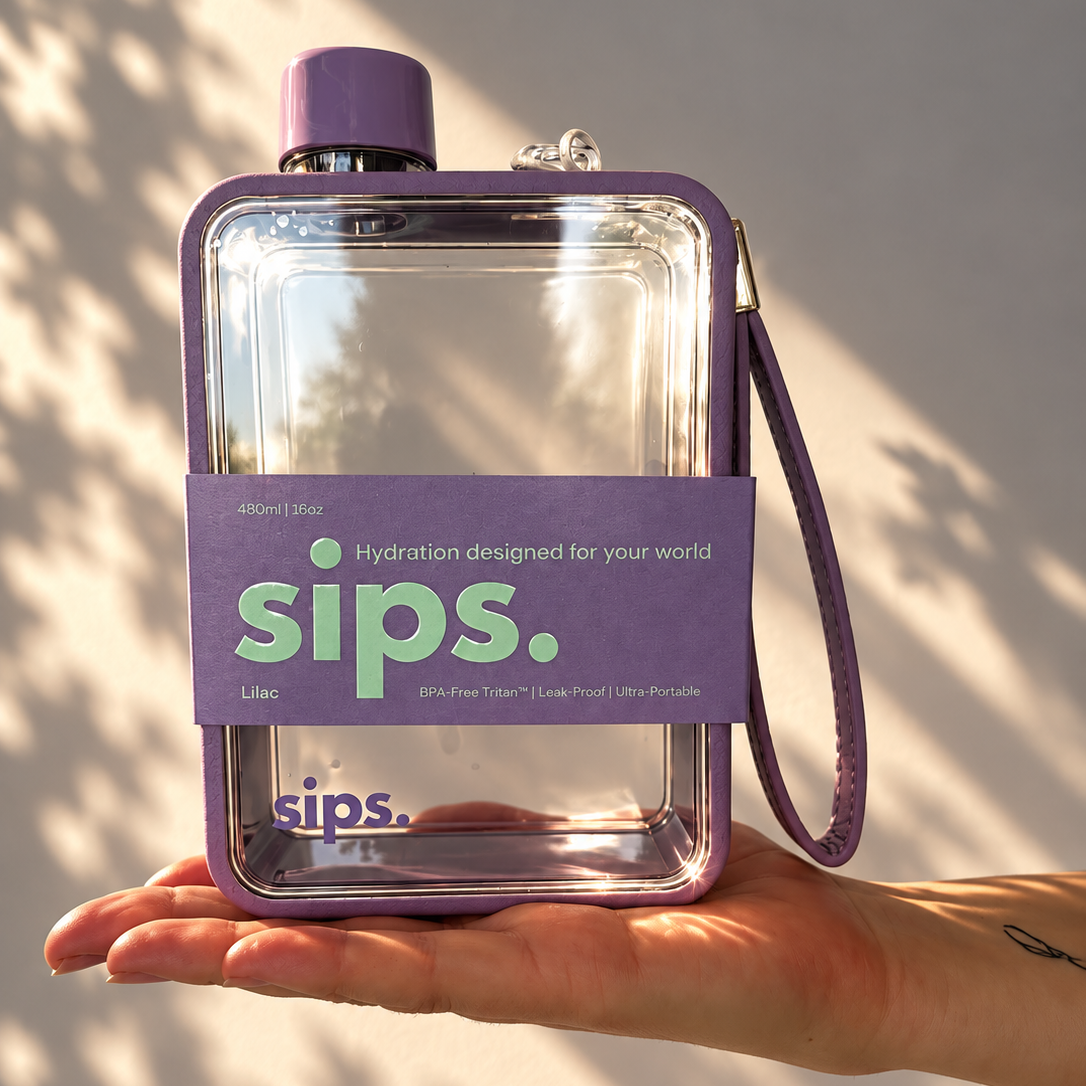 Sips Original Bottle in Lilac