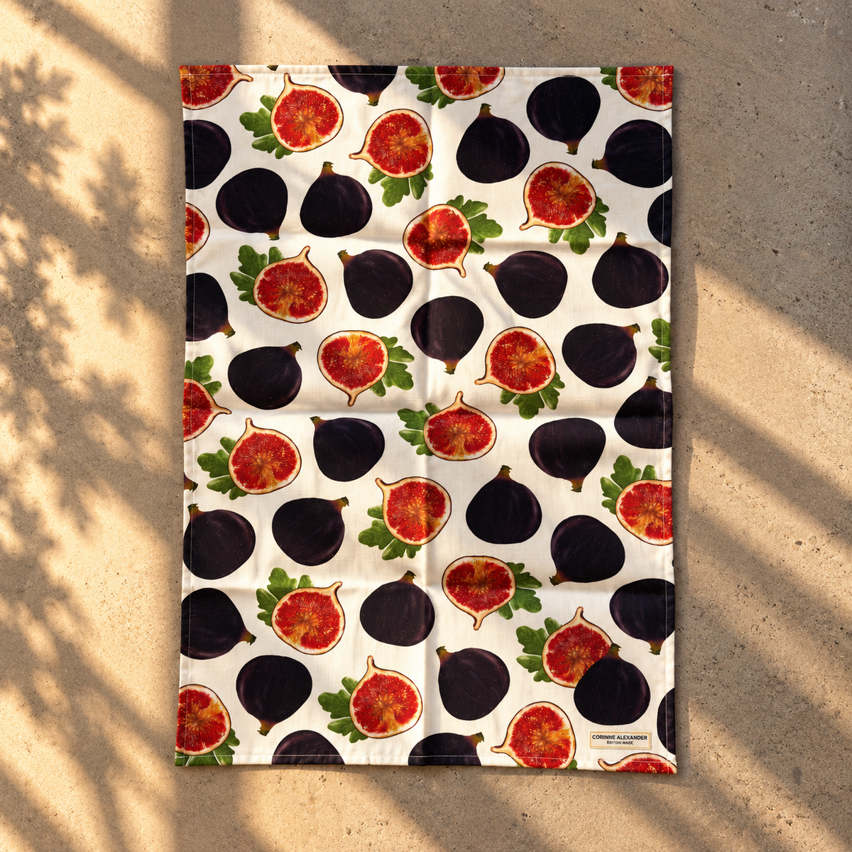 Fig Tea Towel 100% Cotton
