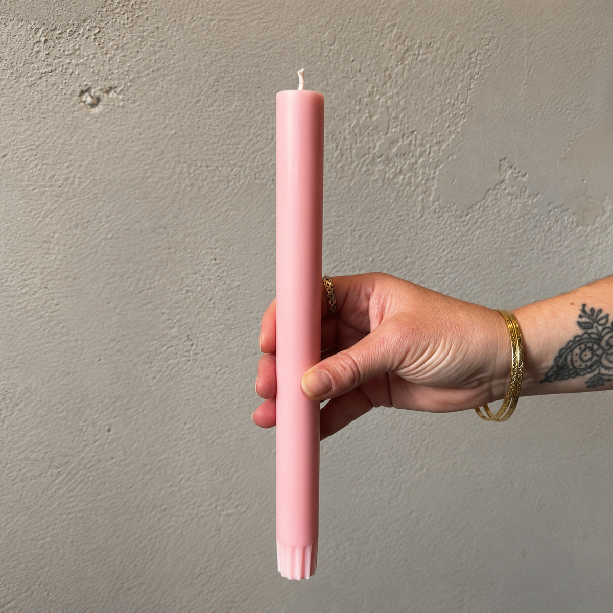 Orchid Pink Eco Dinner Candle