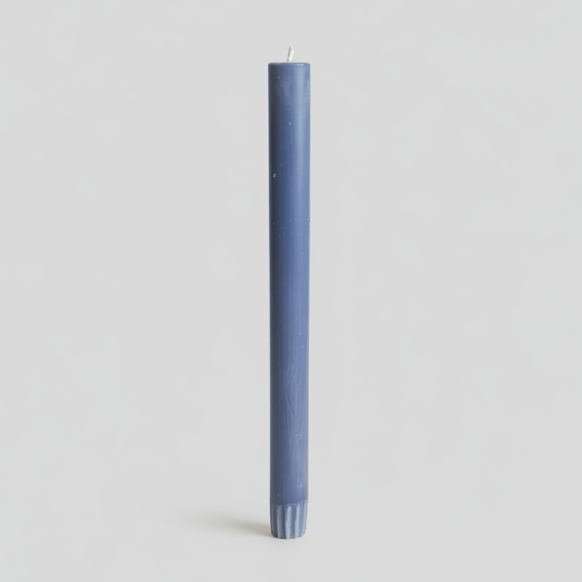 Midnight Blue Eco Dinner Candle