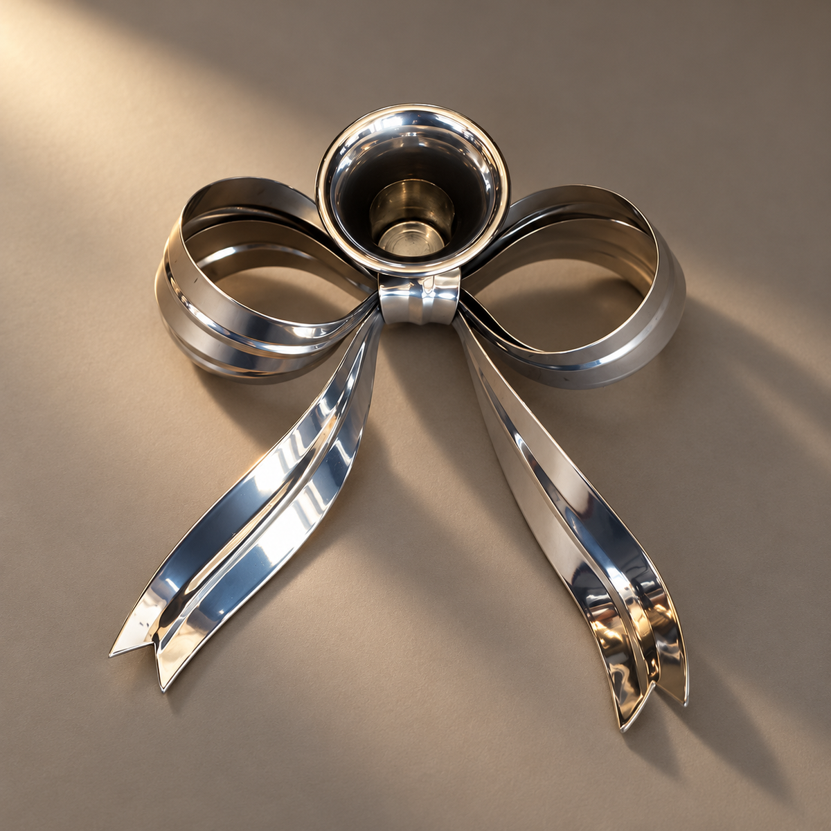 Bow Candle Holder