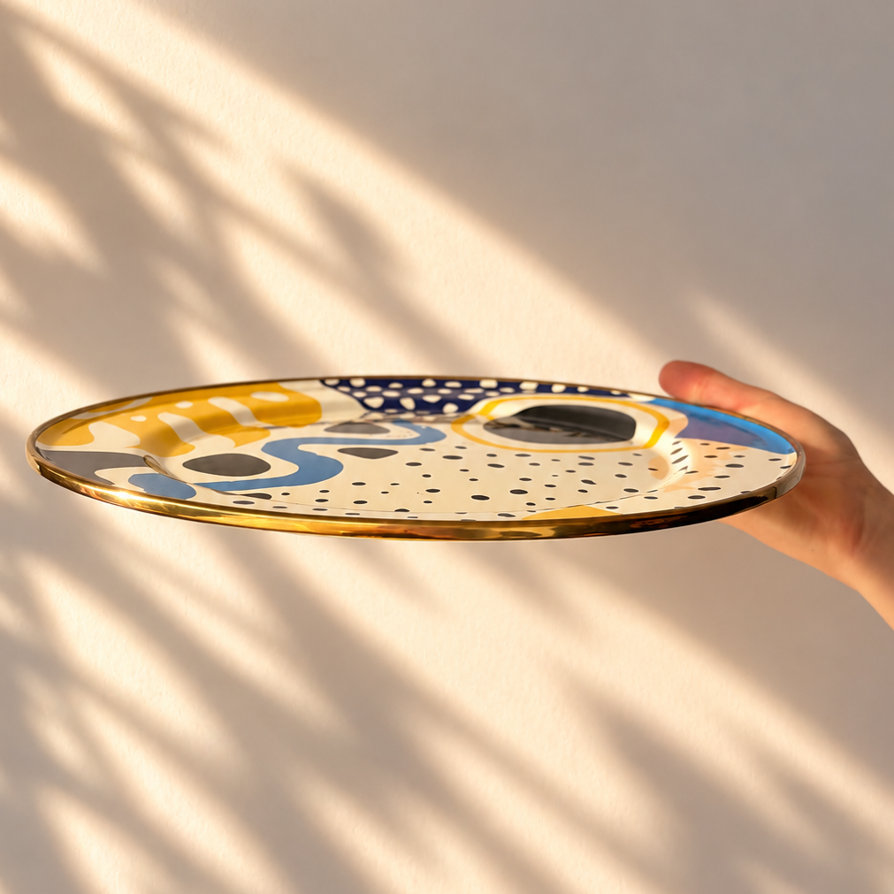 Flashback Serving Plate