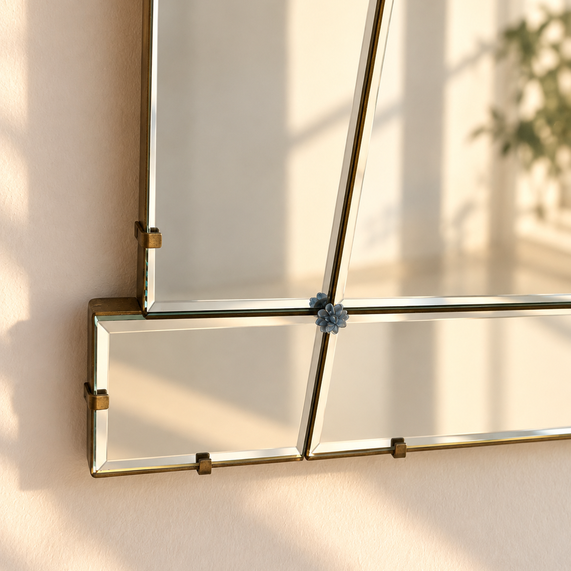 Art Deco Sectional Mirror