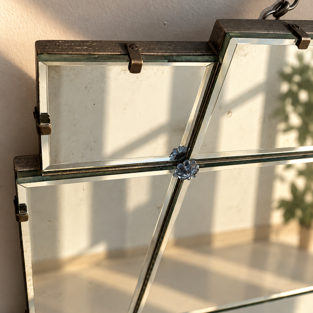 Art Deco Sectional Mirror