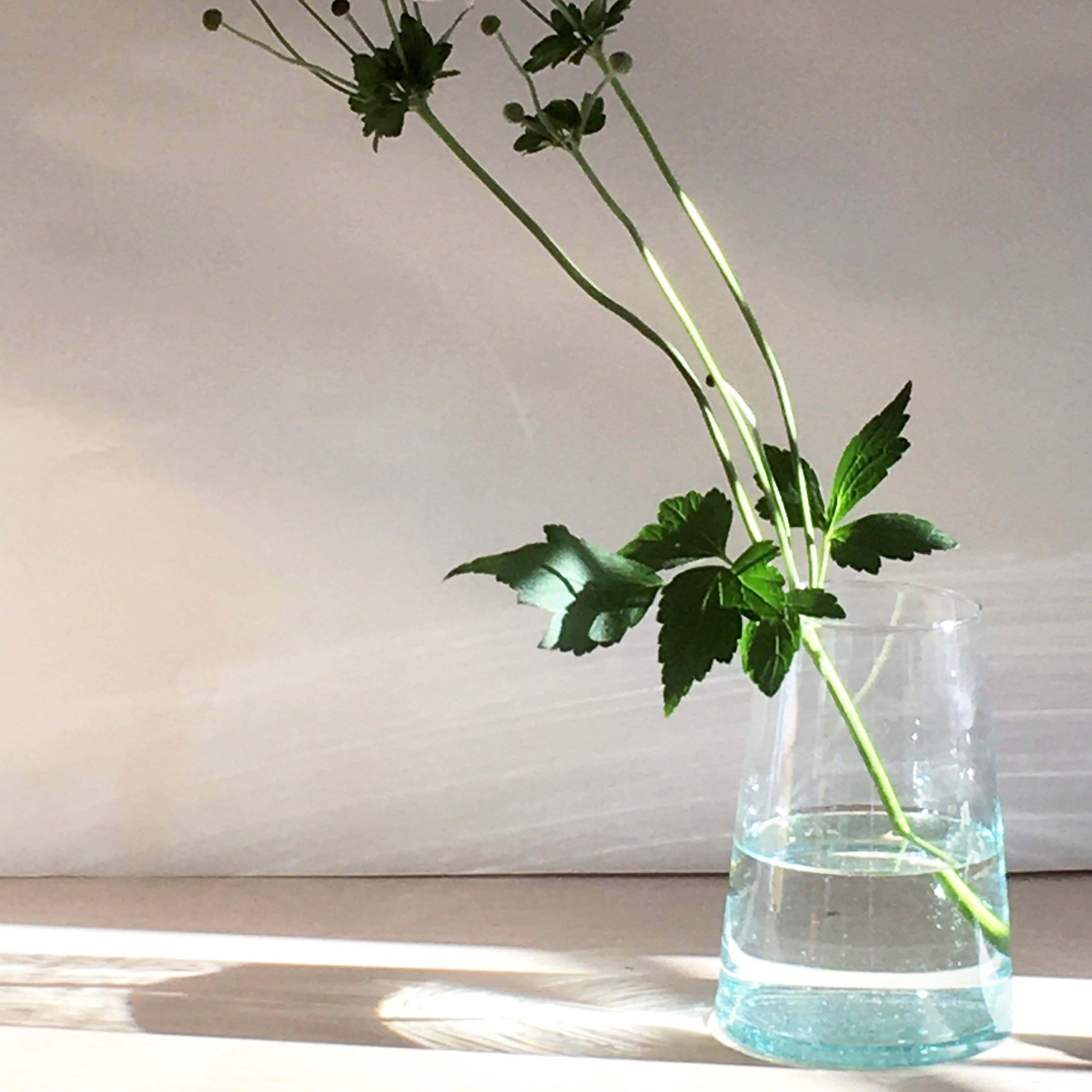 Recycled Glass Vase