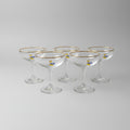 Set of 6 Babycham coupe’s