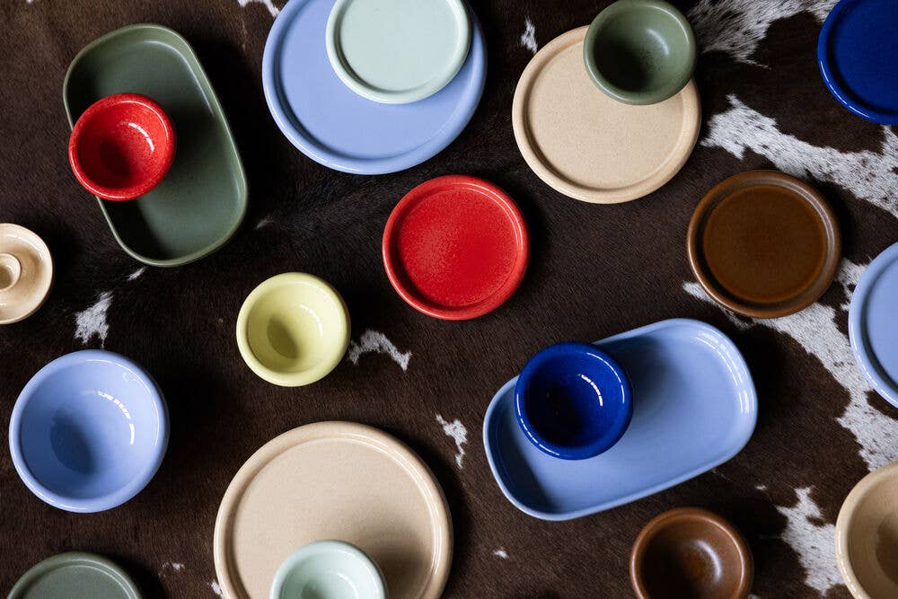 Porto Mini Plate by Byon Studio, Mint Green