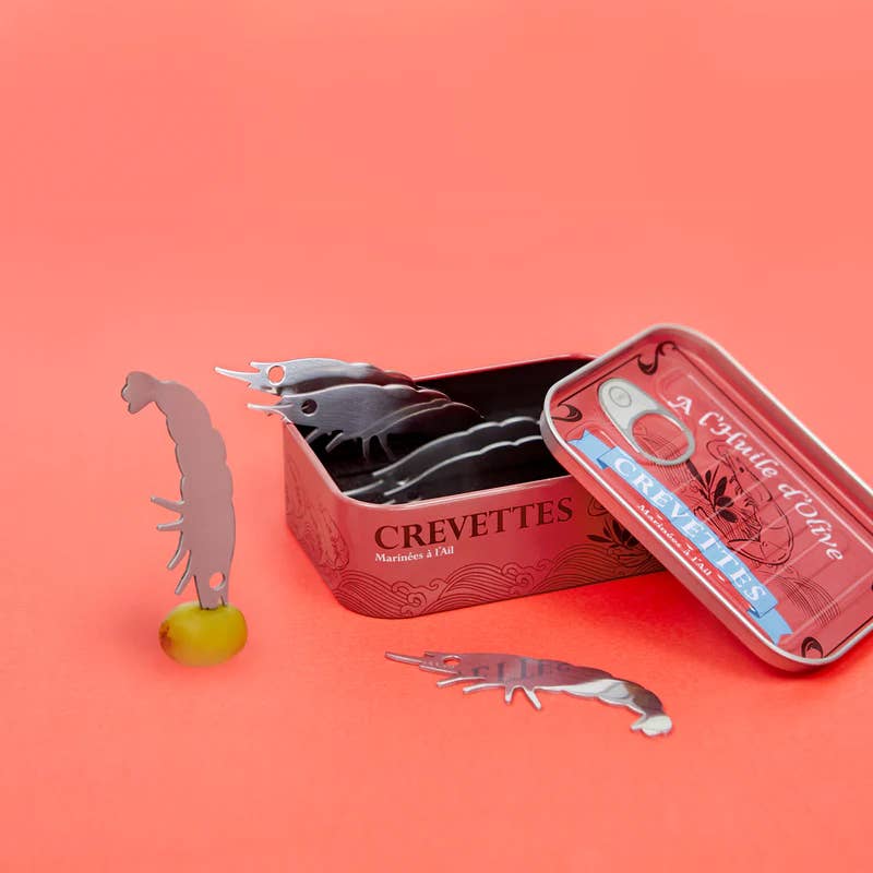 Conserverie Shrimp Snack Forks