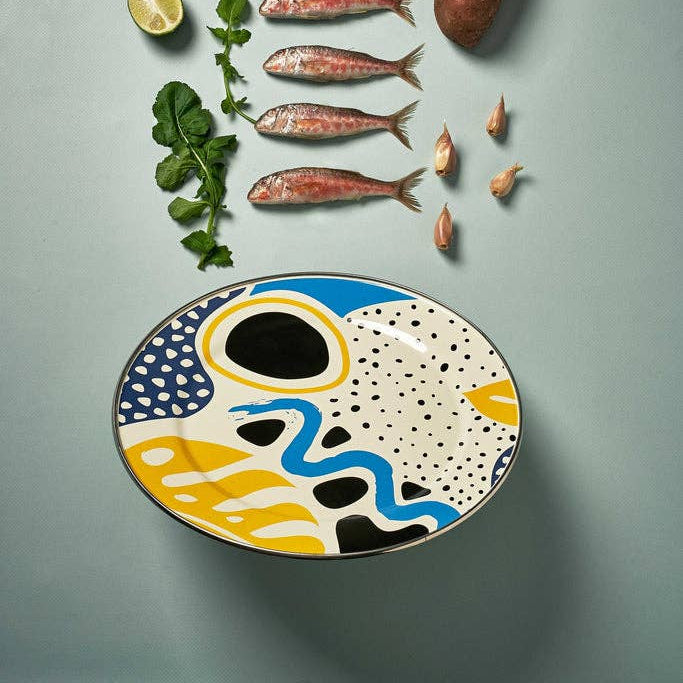 Flashback Serving Plate