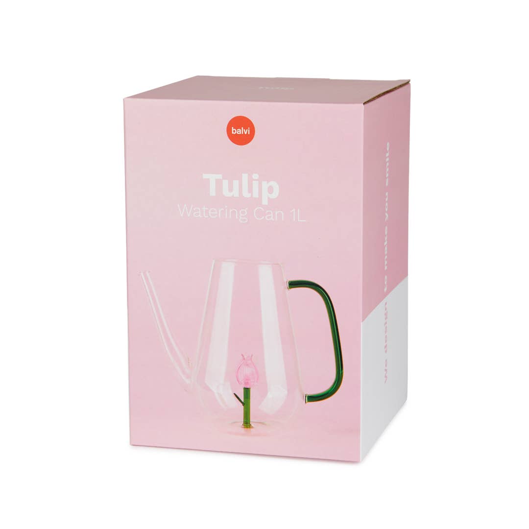 1L Tulip Glass Watering Can