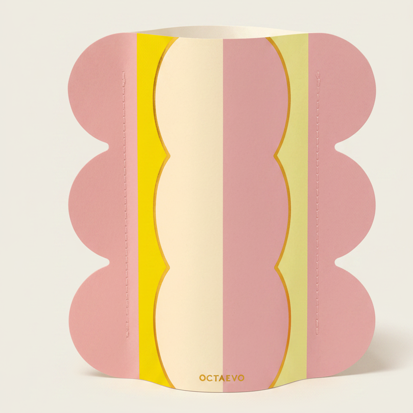 Mini Paper Vase Riviera Wave