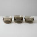 Arcoroc Smoked Side Bowls x6