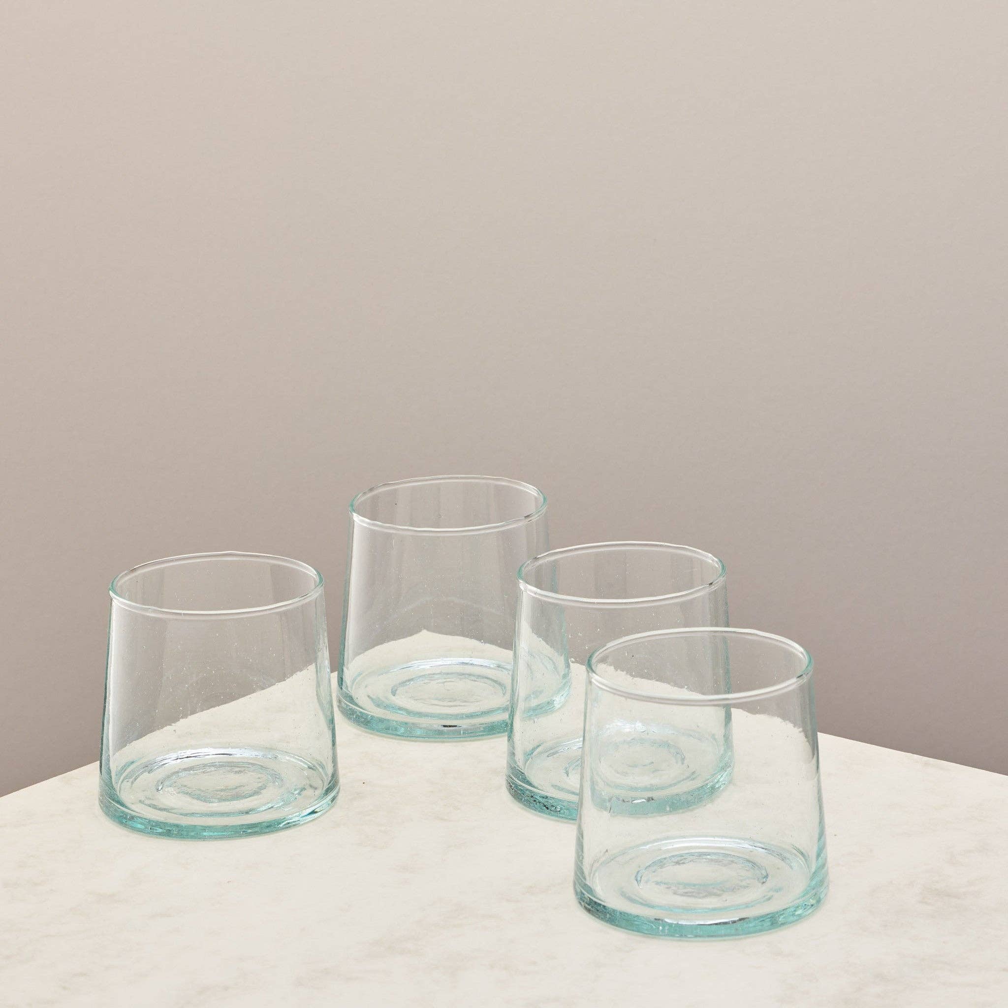 Low Glasses Set of 4