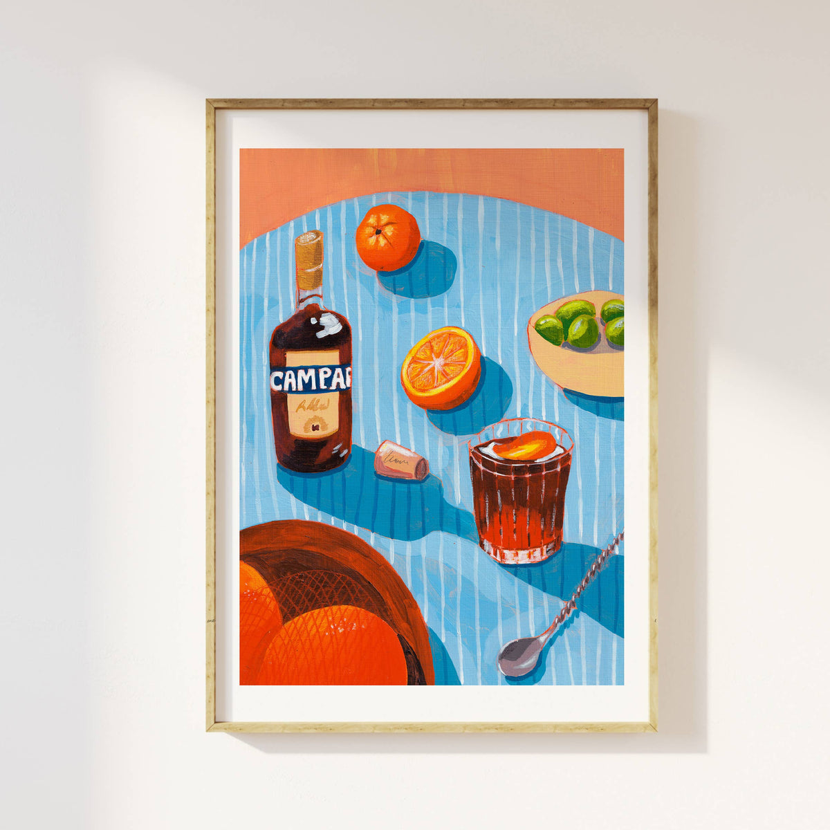 'A Negroni Picnic' by Amelia Jayne (A2)