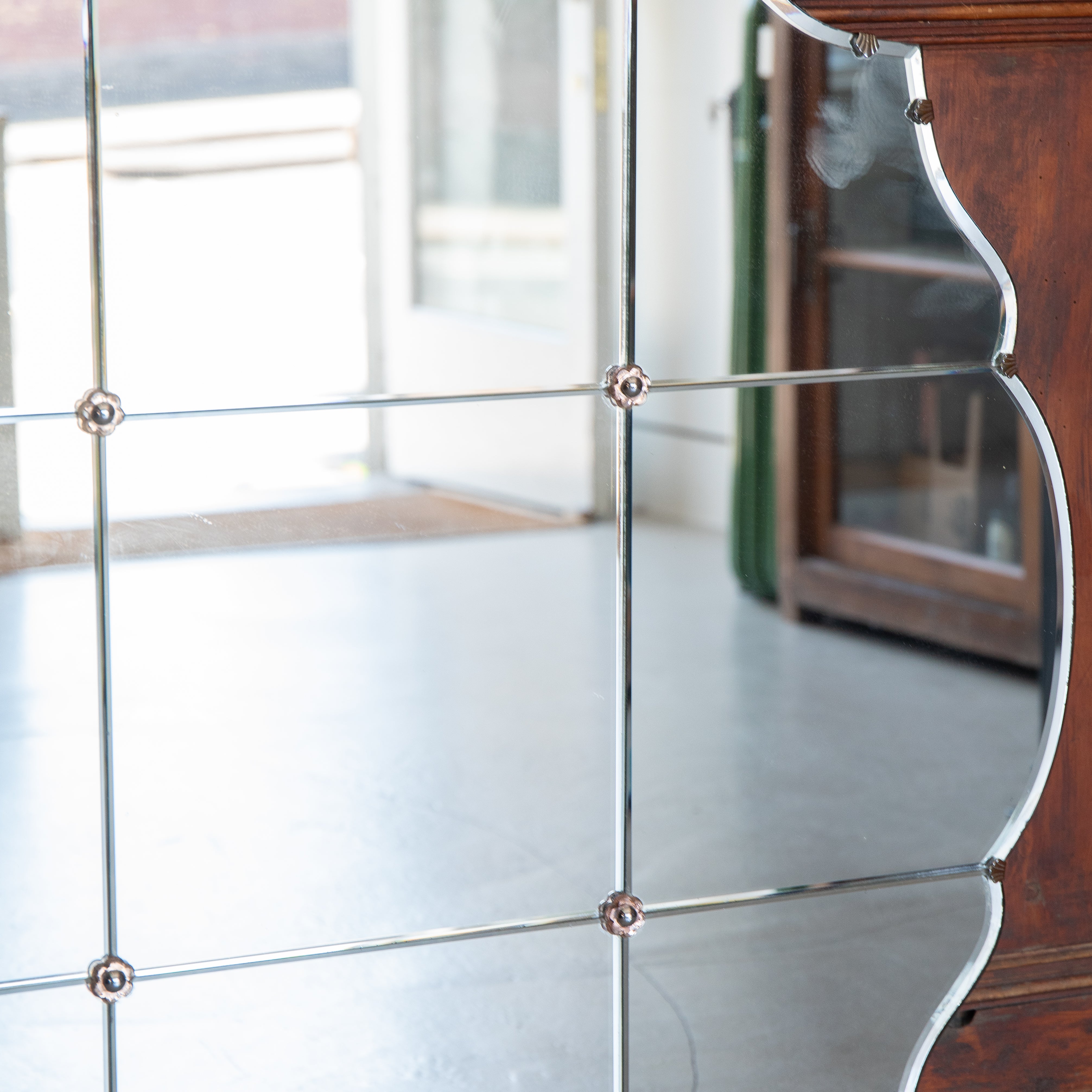 Sectional Art Deco Mirror