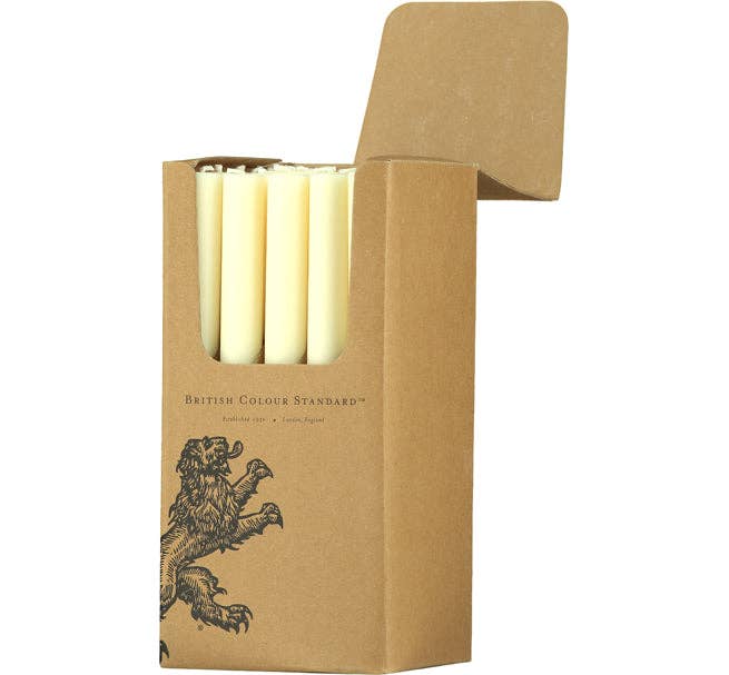 Pearl White Eco Dinner Candle