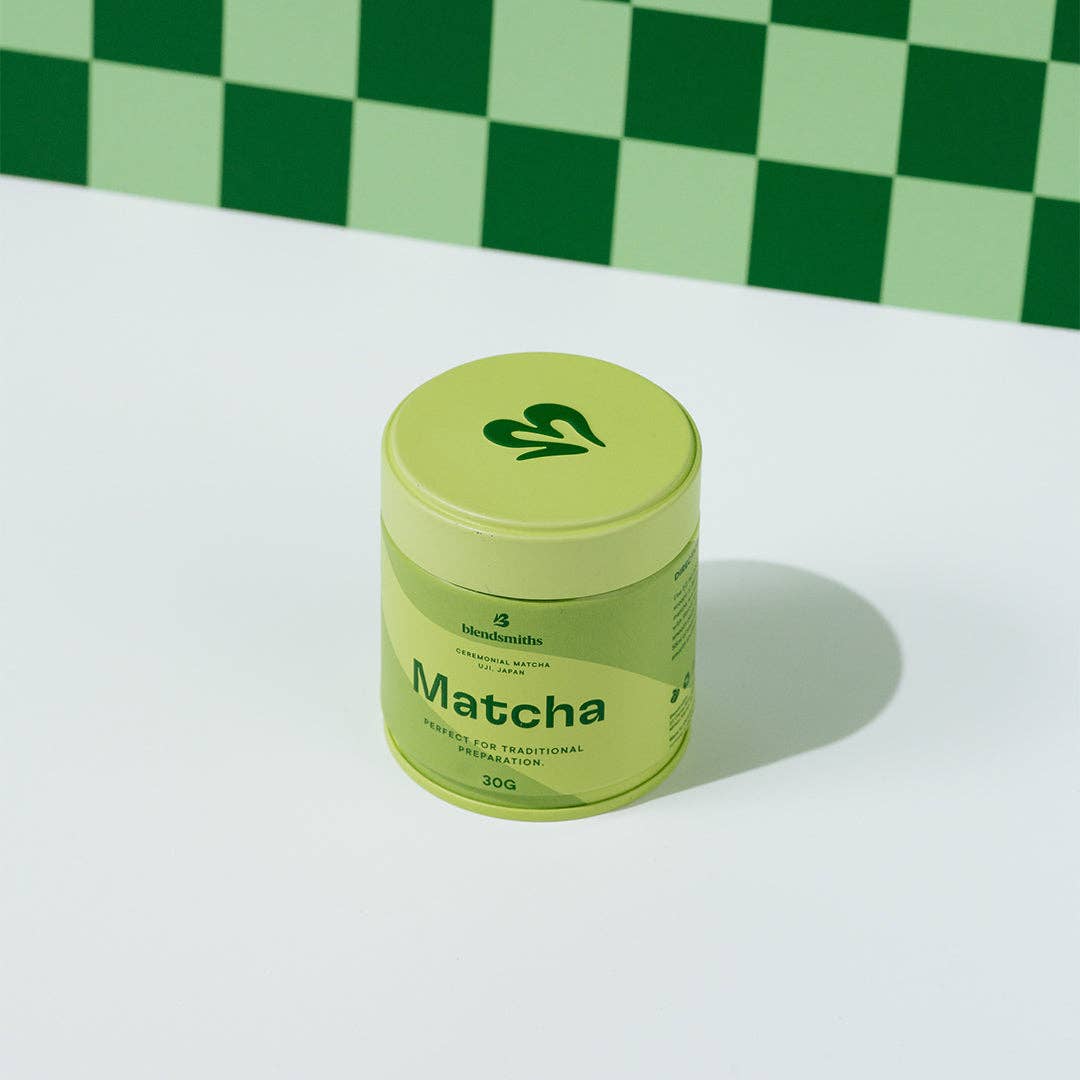 100% Ceremonial Matcha Tin: 30g
