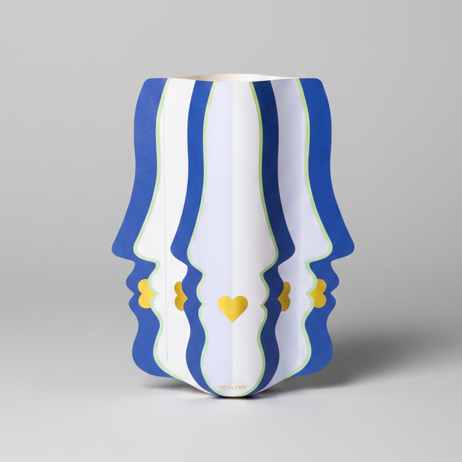 Beso Paper Vase