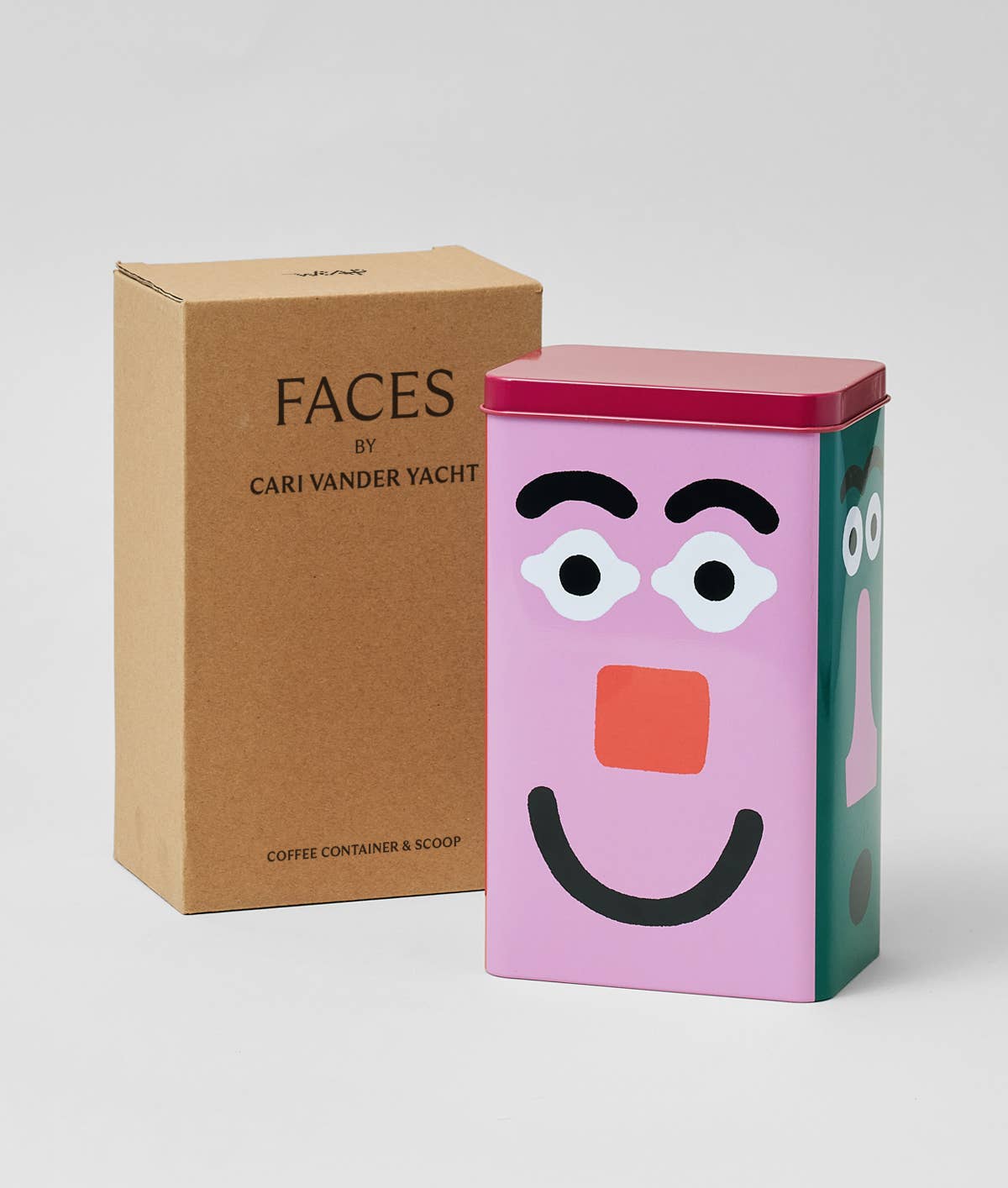 Faces Kitchen Storage Tin