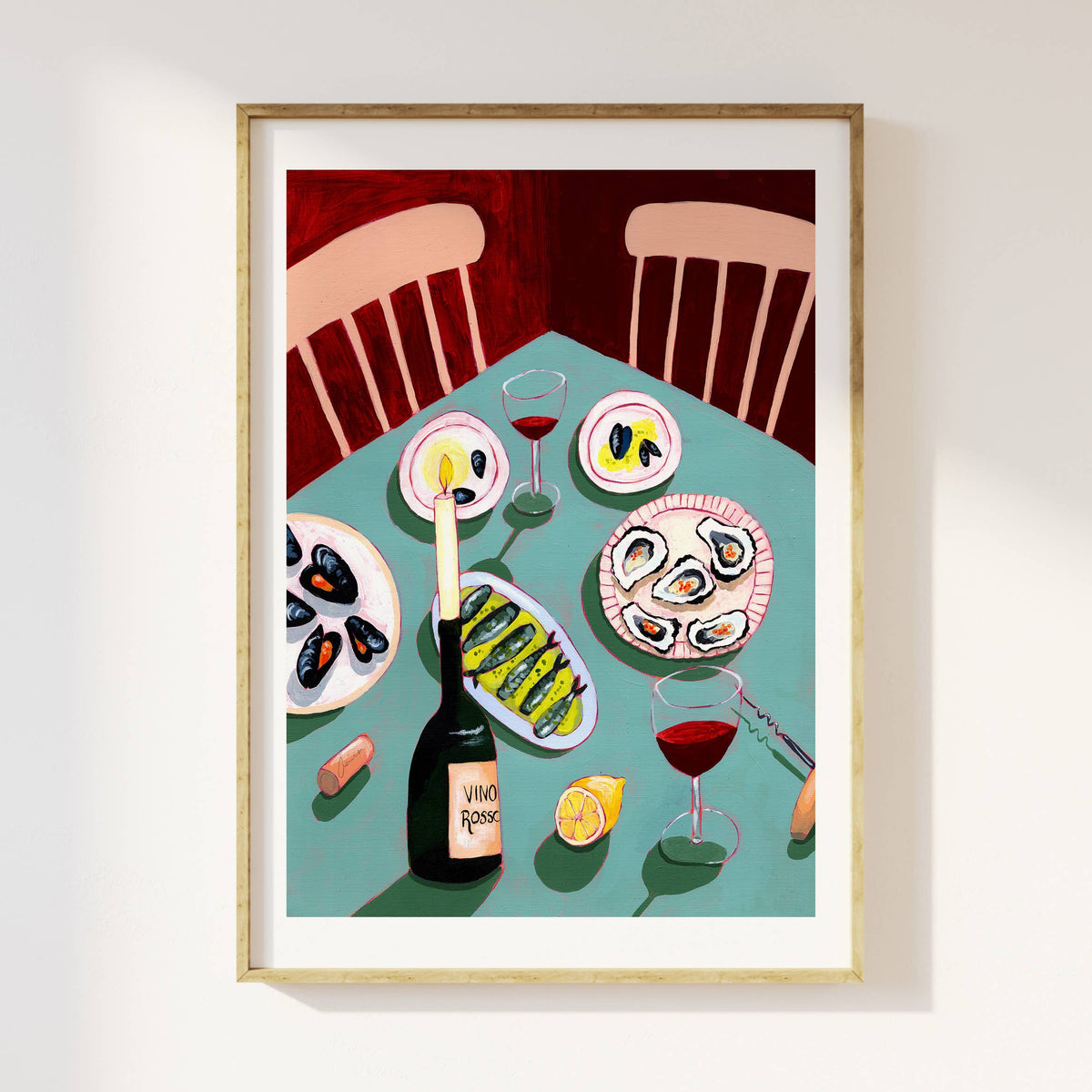 'Saturday Seafood Spread' by Amelia Jayne (A2)