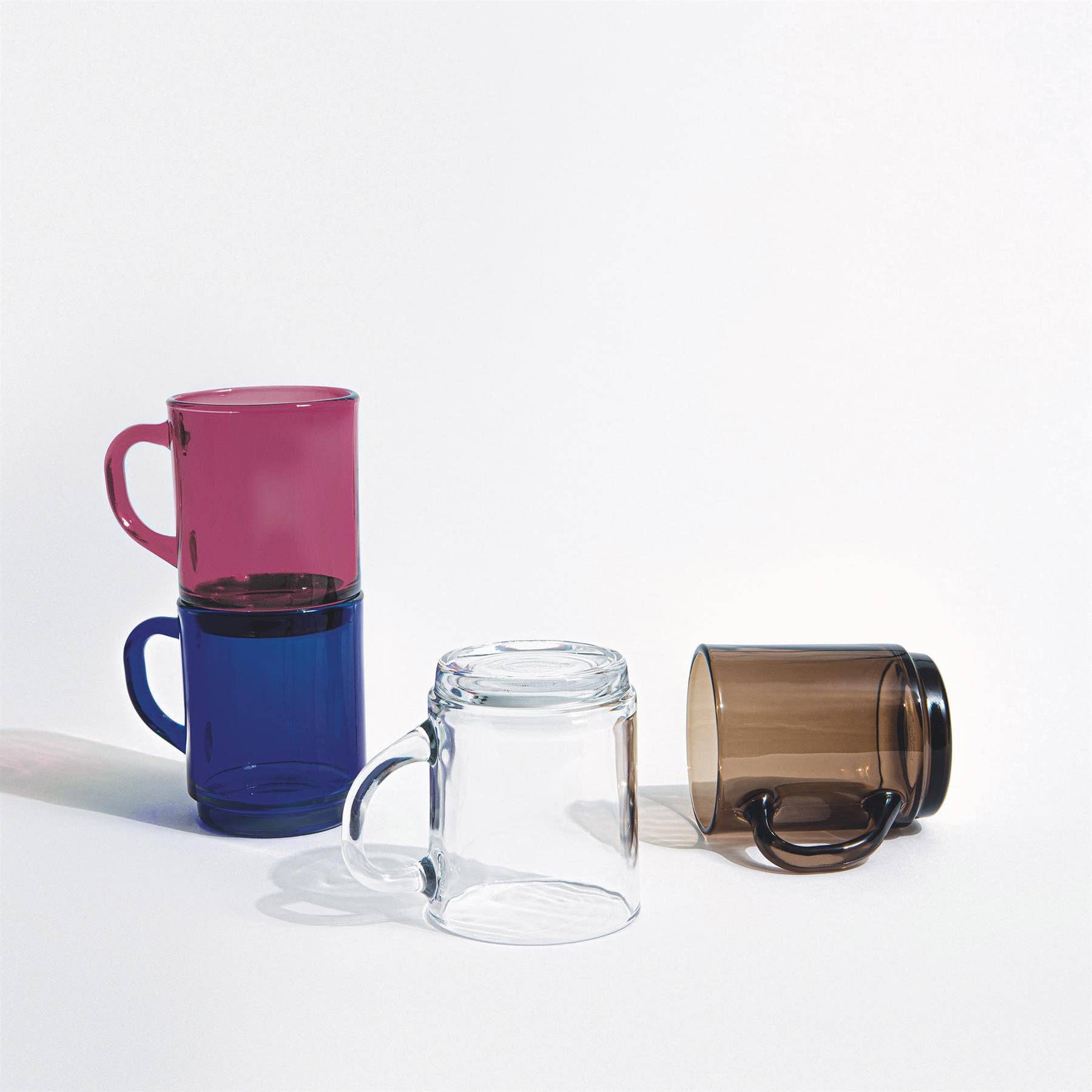 Versailles Coffee Glass Plum
