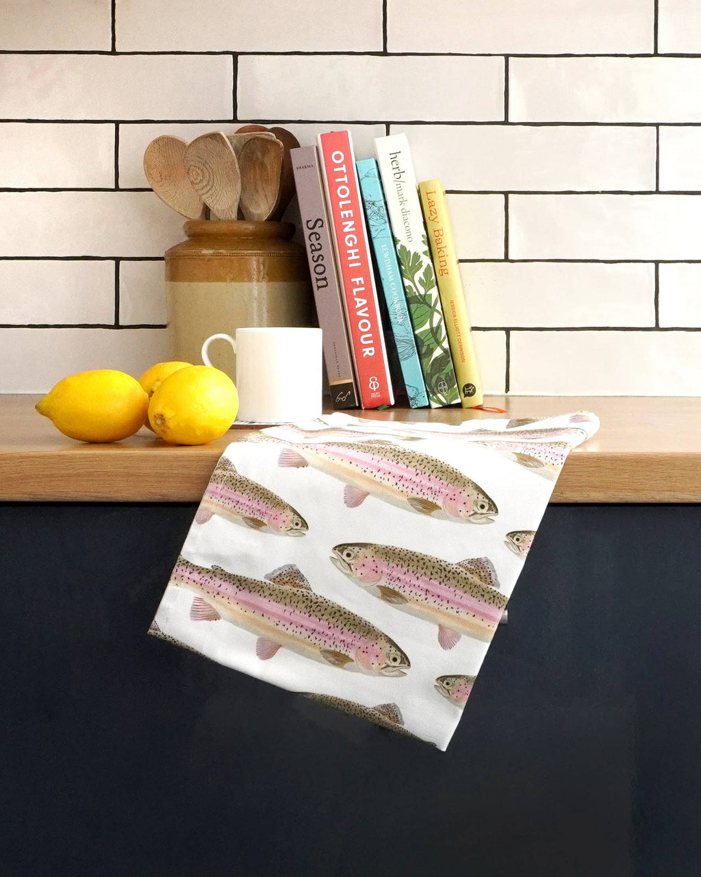 Rainbow Trout Tea Towel