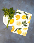 Lemon Tea Towel 100% Cotton