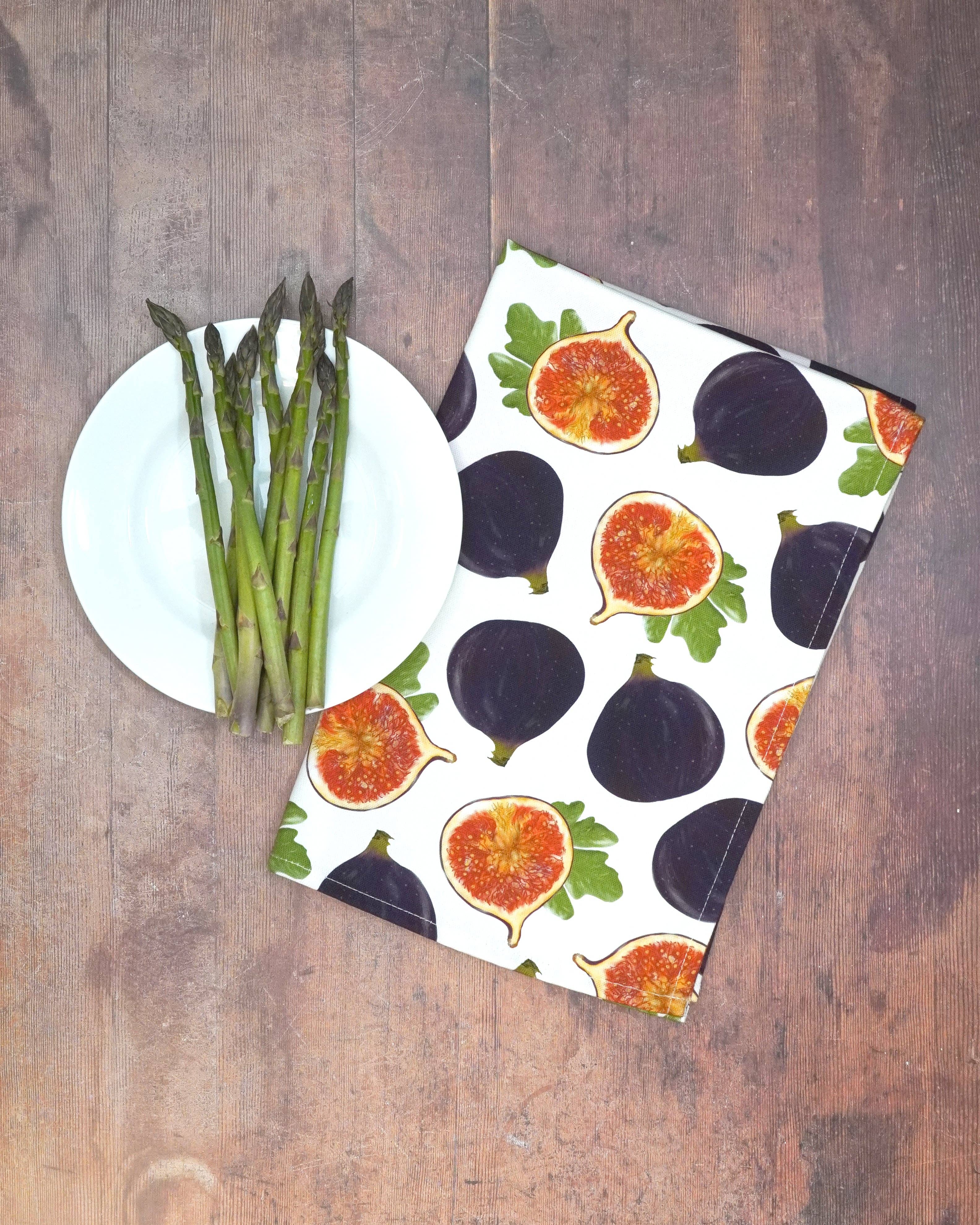Fig Tea Towel 100% Cotton