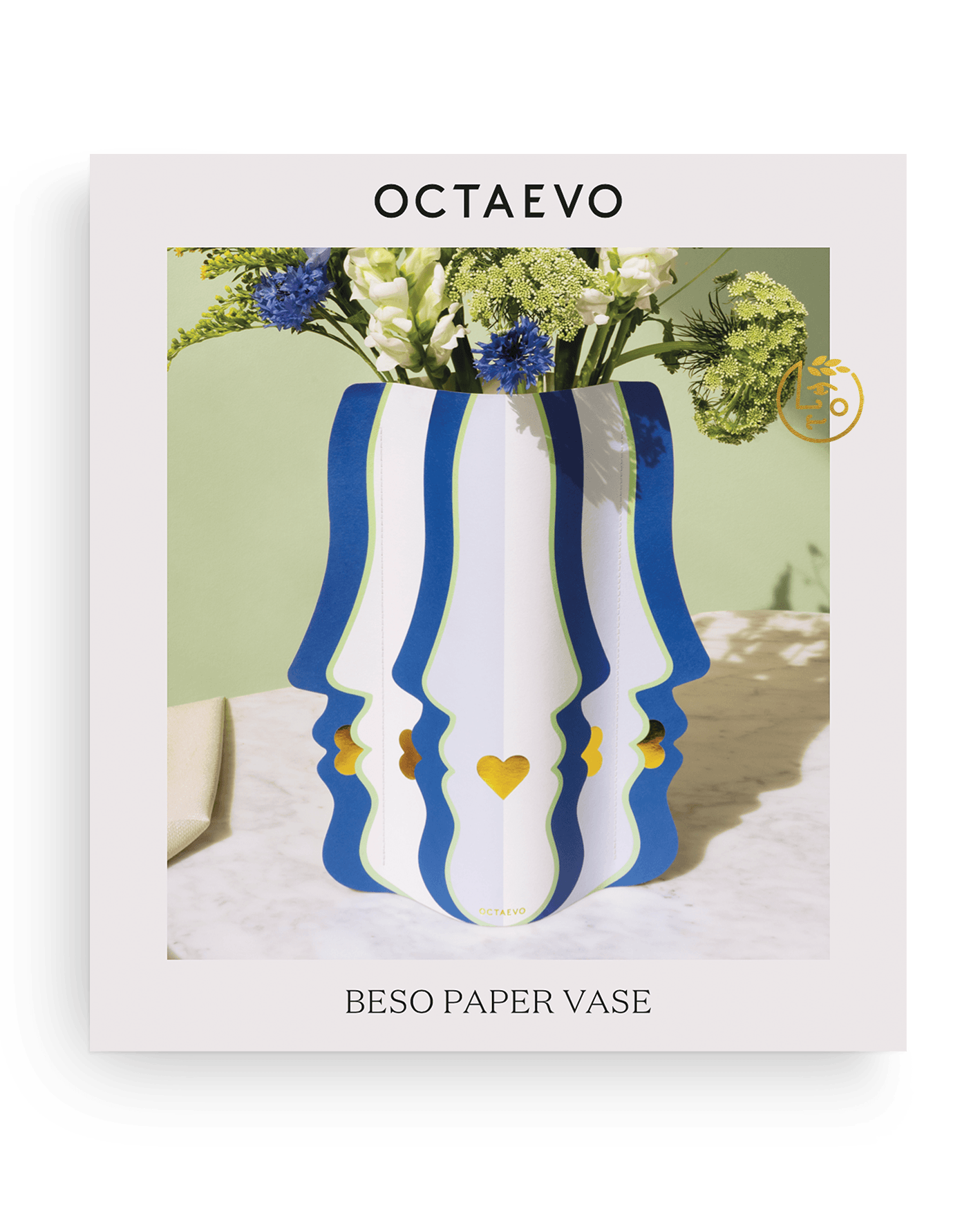 Beso Paper Vase