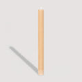 Khaki Brown Eco Dinner Candle