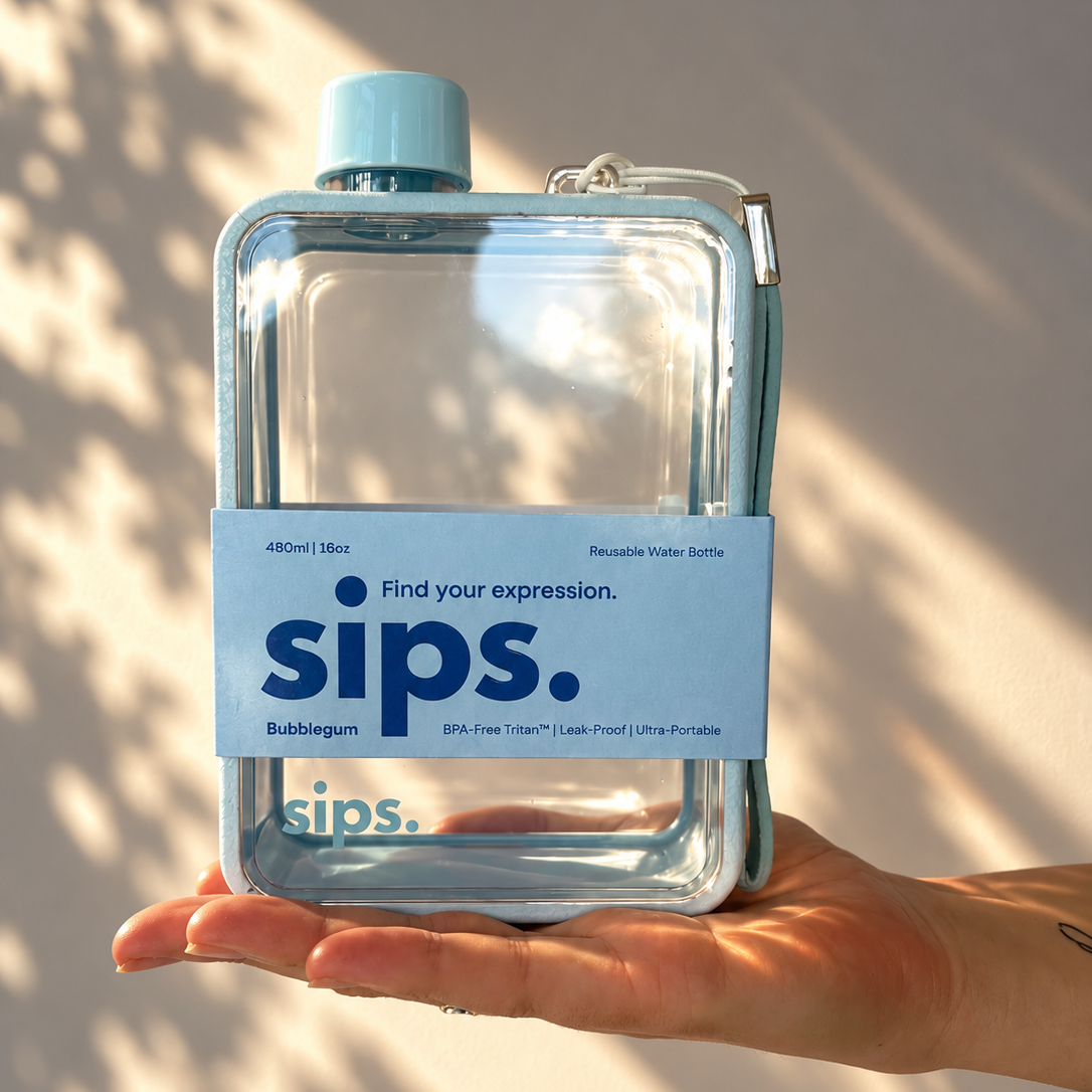 Sips Original Bottle in Bubblegum