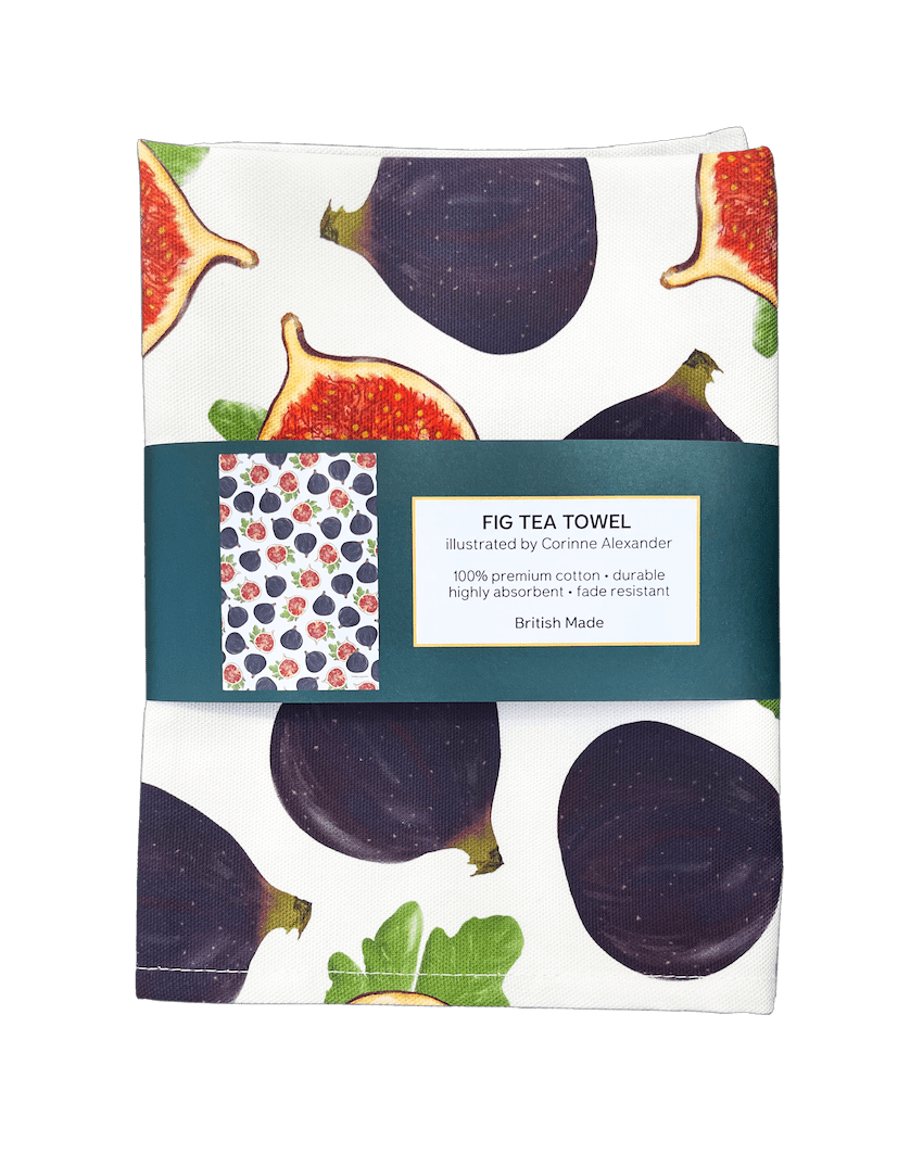 Fig Tea Towel 100% Cotton