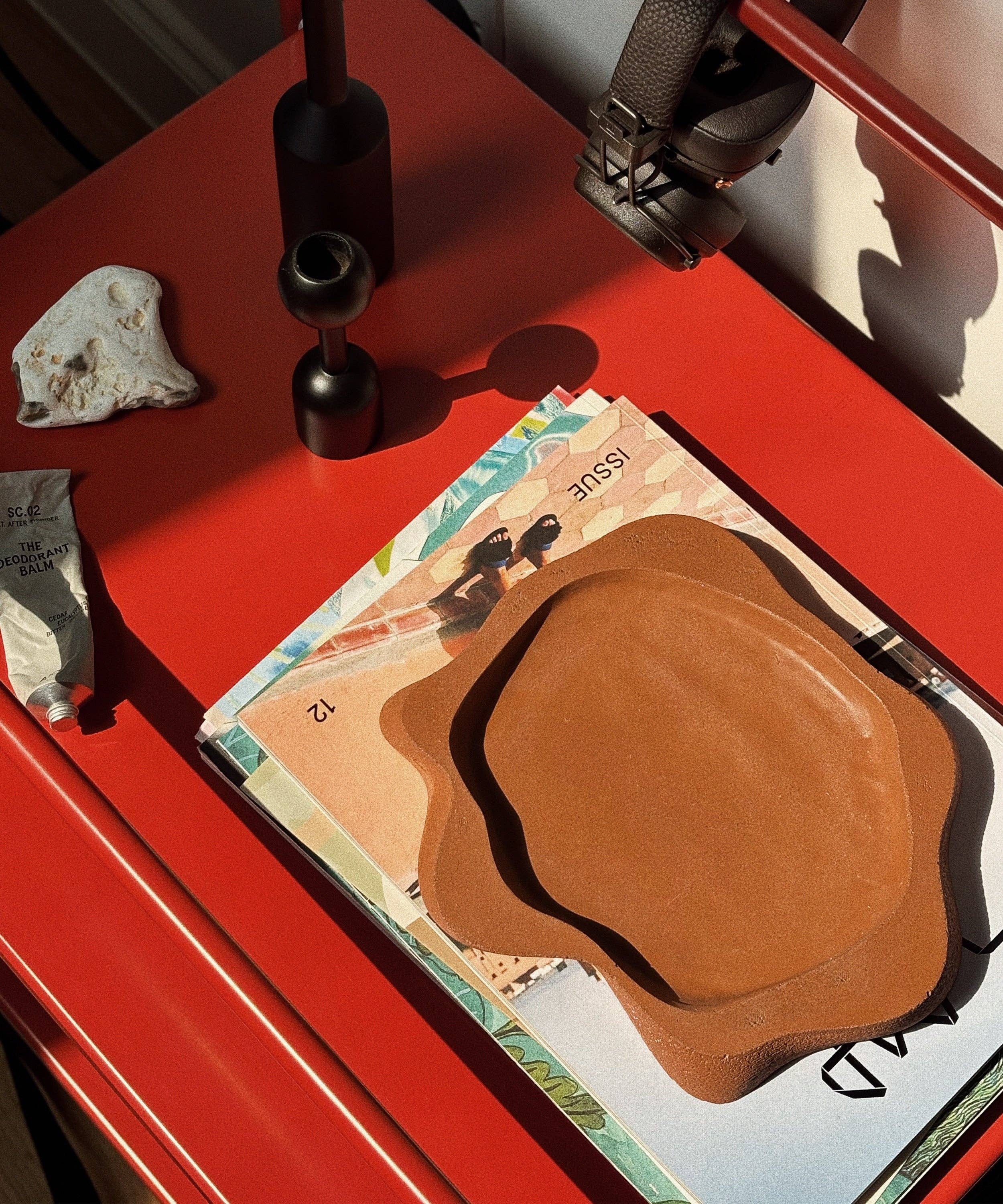 Ornament Tray Burnt Ochre