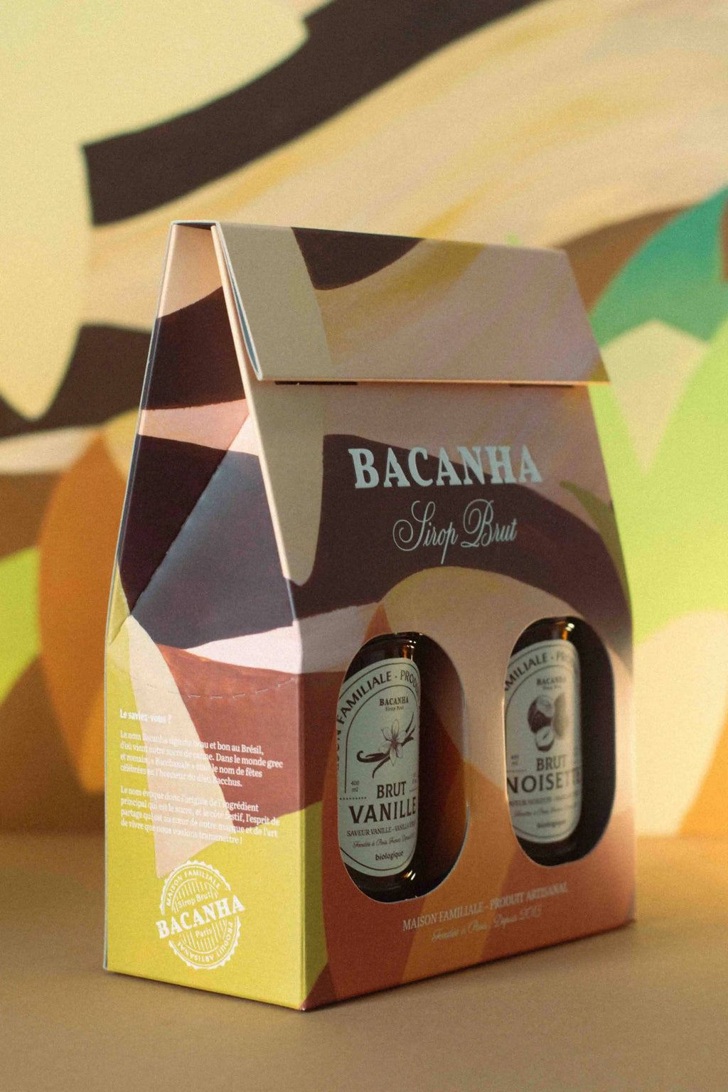 Bacanha Syrup Box Vanilla & Hazelnut - 2 x 400 ml