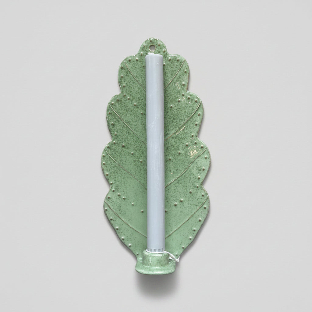Ceramic Candle Wall Sconce