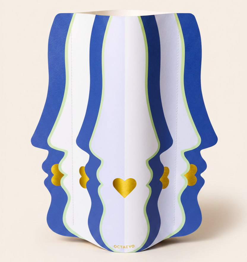 Beso Paper Vase