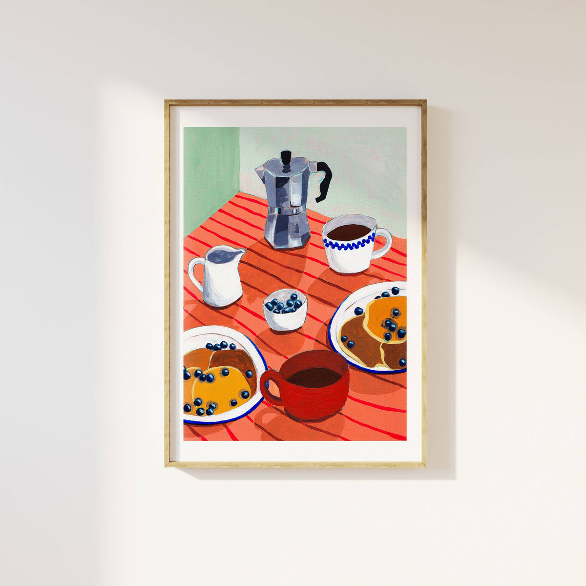 Homemade Bluerberry Pancakes by Amelia Jayne (A2)